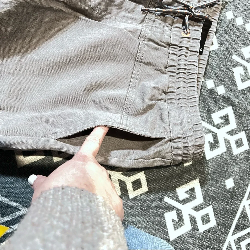 TAVIK modern beach culture Men's Gray Casual Pants L